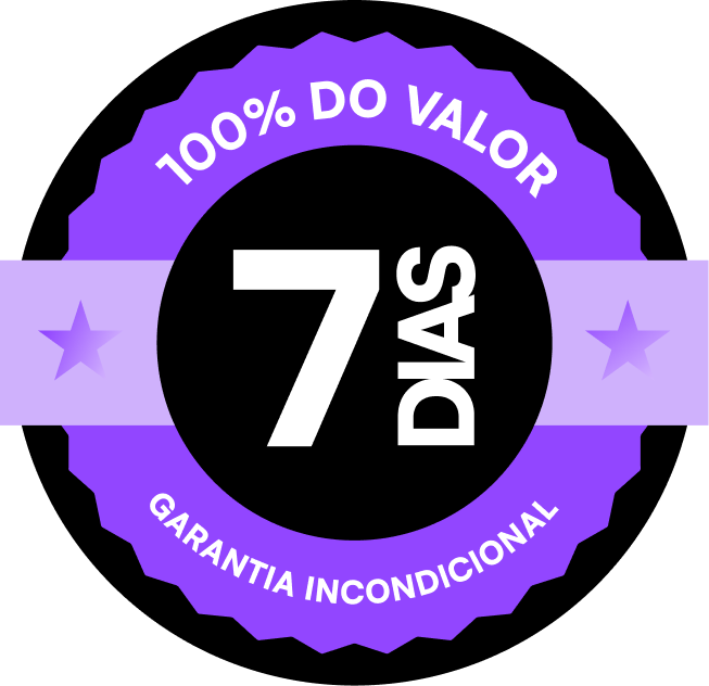 7 dias de garantia